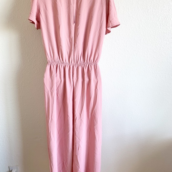 Potter’s pot | mauve pink ruched jumpsuit - Picture 7 of 7